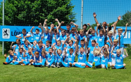Löwenfußballschule in Pforzen